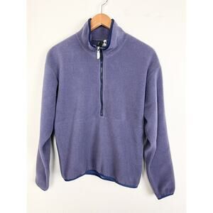 Vintage The North Face Women’s Sz Small Pullover Fleece Sweater Blue Label